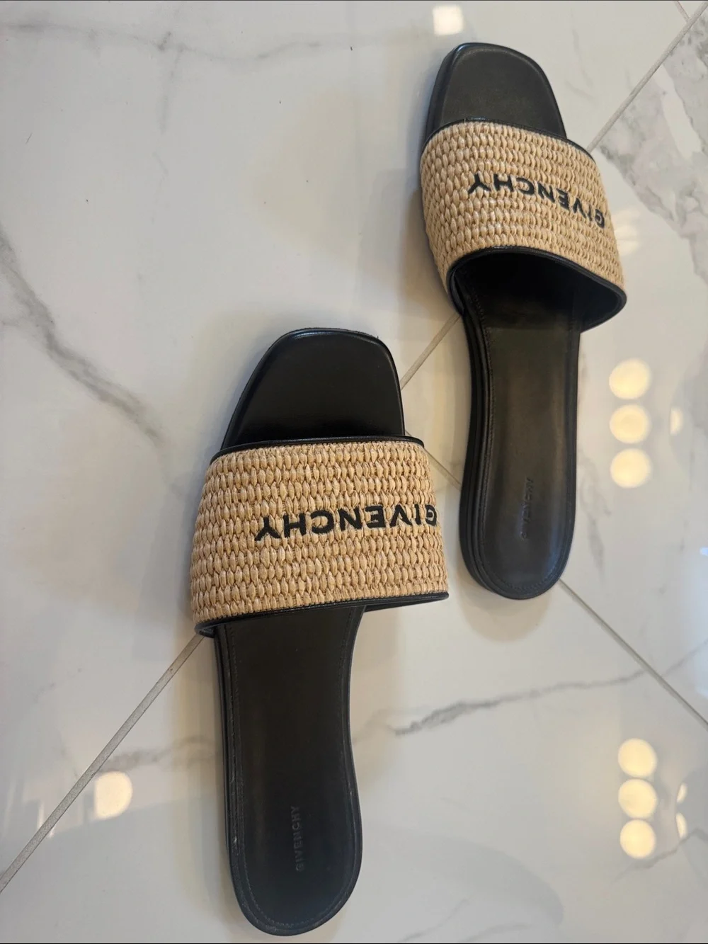 Woven Givenchy Slides, size 41, US 11 - Picture 3 of 5